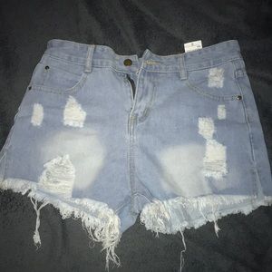 jean shorts